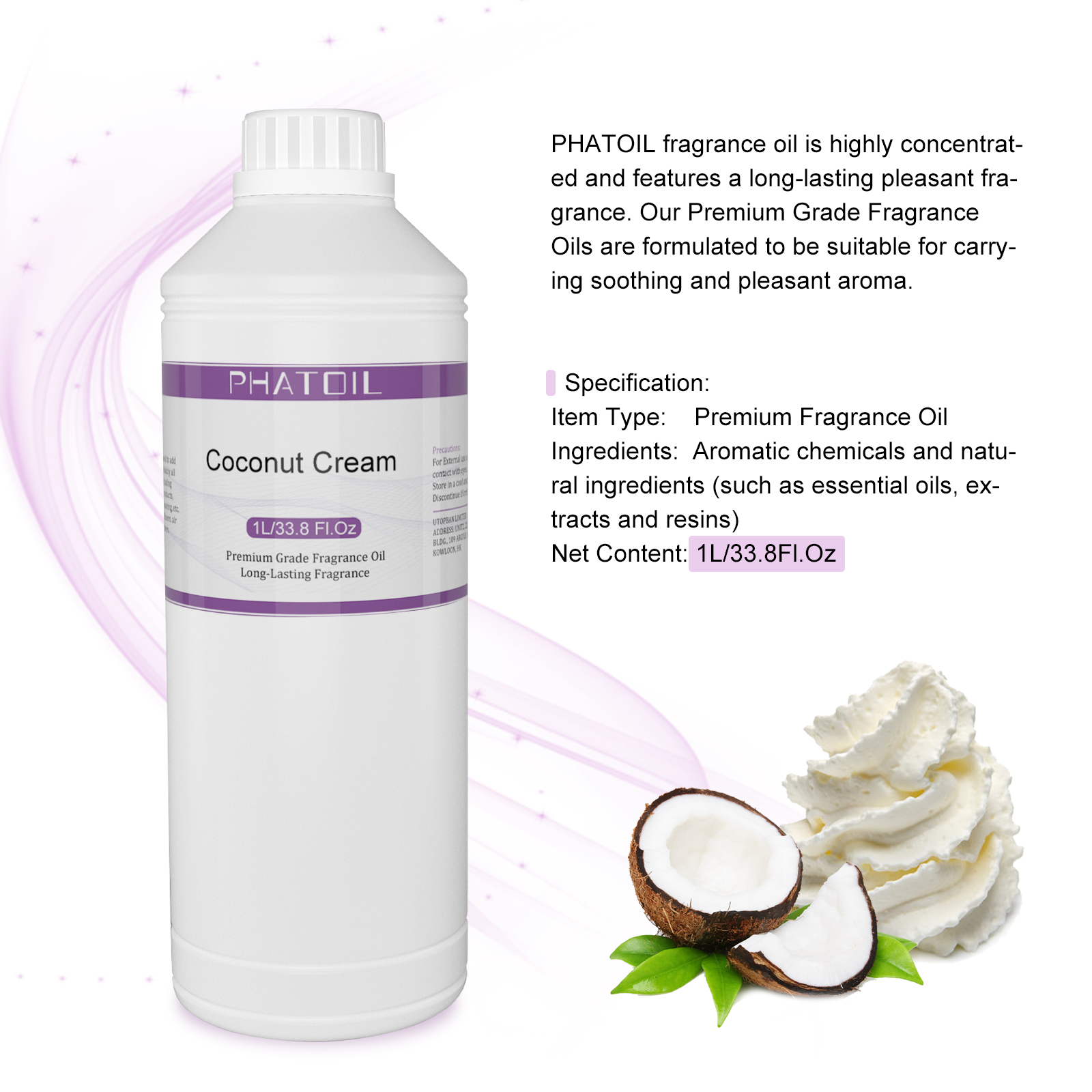 coconut cream fragrance oil